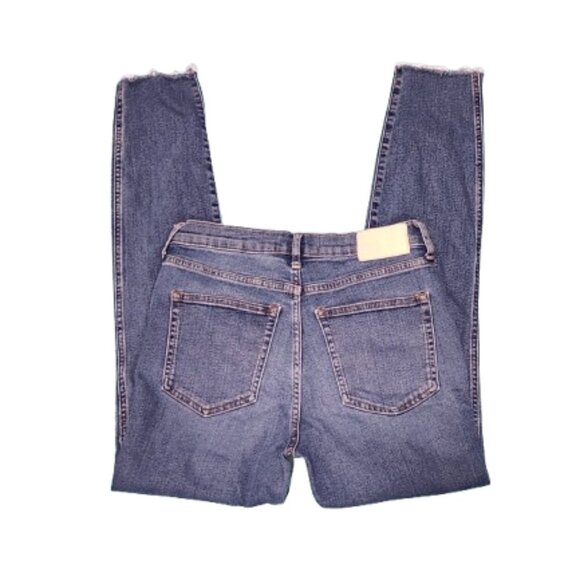 Everlane High-Rise Vintage Button Fly Skinny Ankle Jeans - Picture 4 of 6